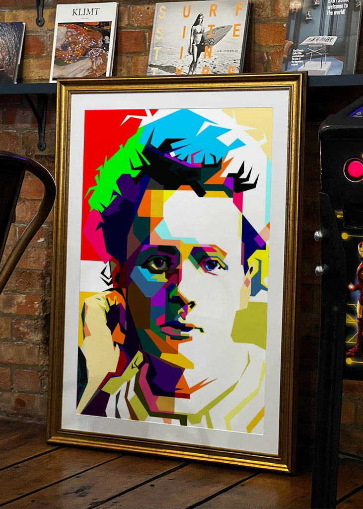 Pop Art Marie Curie Vědec