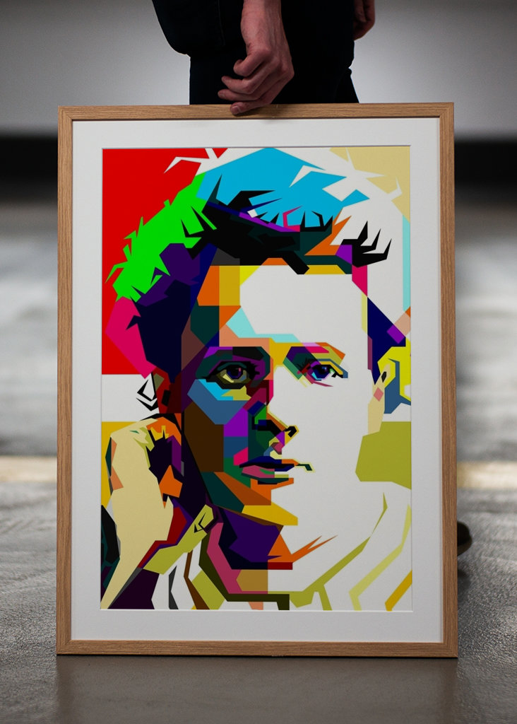 Pop Art Marie Curie Vědec