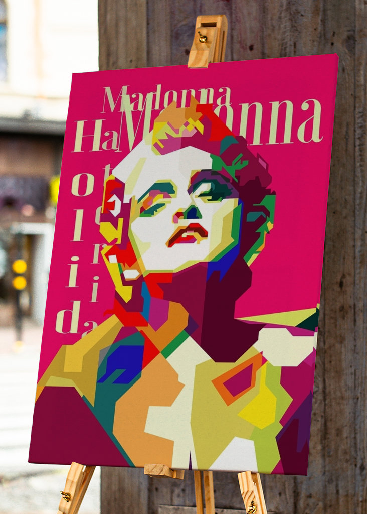 Pop Art Madonna 