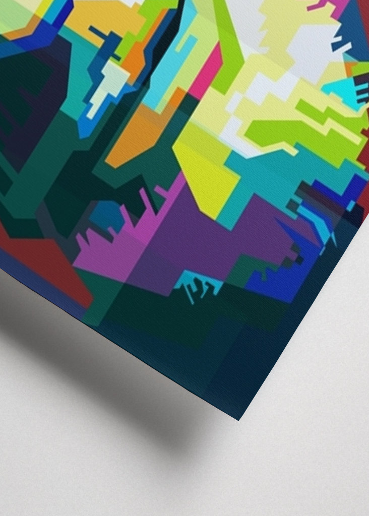 Peter Gabriel Pop Art Retro