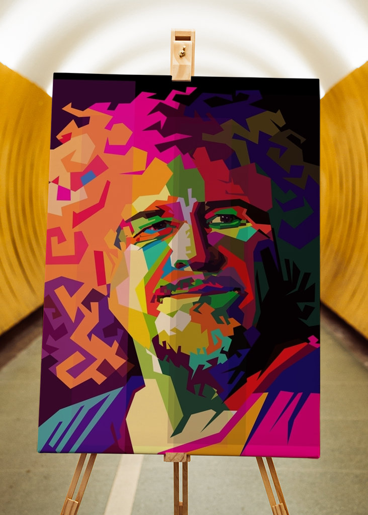 Sammy Hagar Pop Art