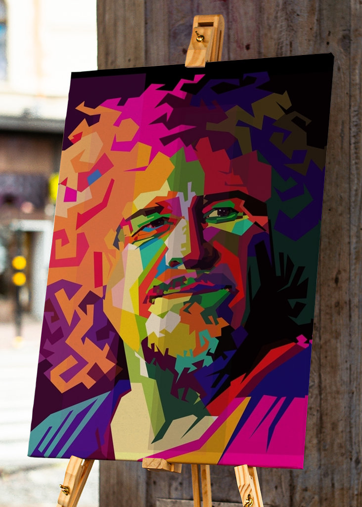 Sammy Hagar Pop Art