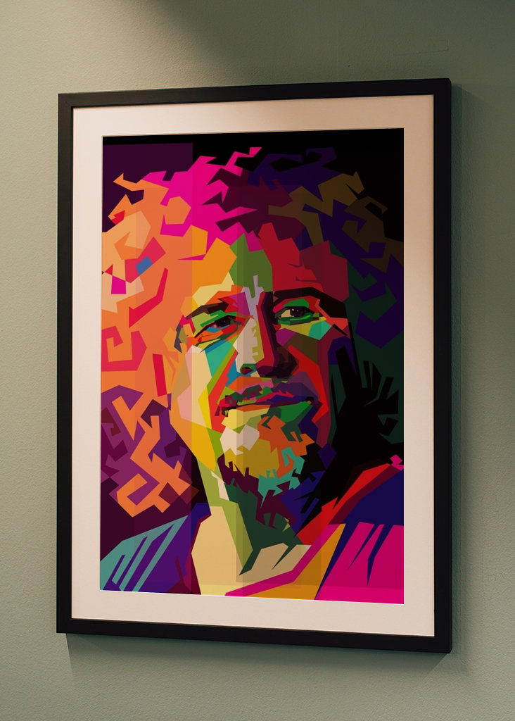 Sammy Hagar Pop Art