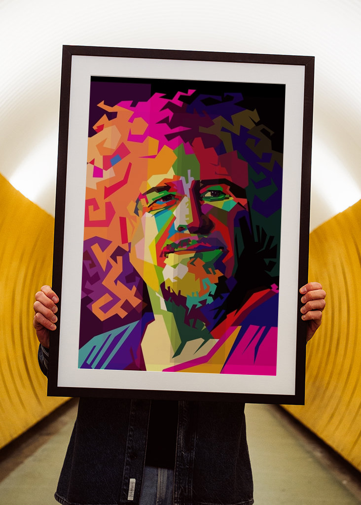 Sammy Hagar Pop Art