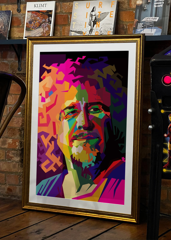 Sammy Hagar Pop Art