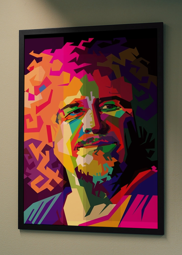 Sammy Hagar Pop Art