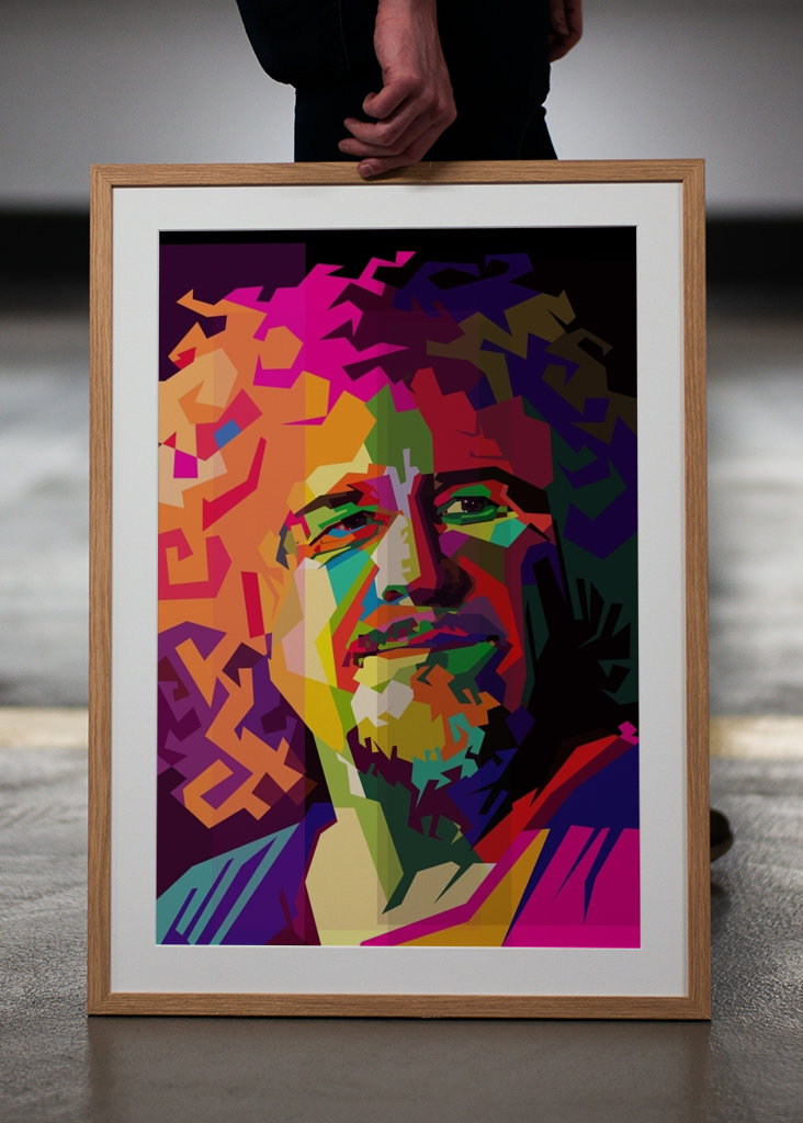 Sammy Hagar Pop Art