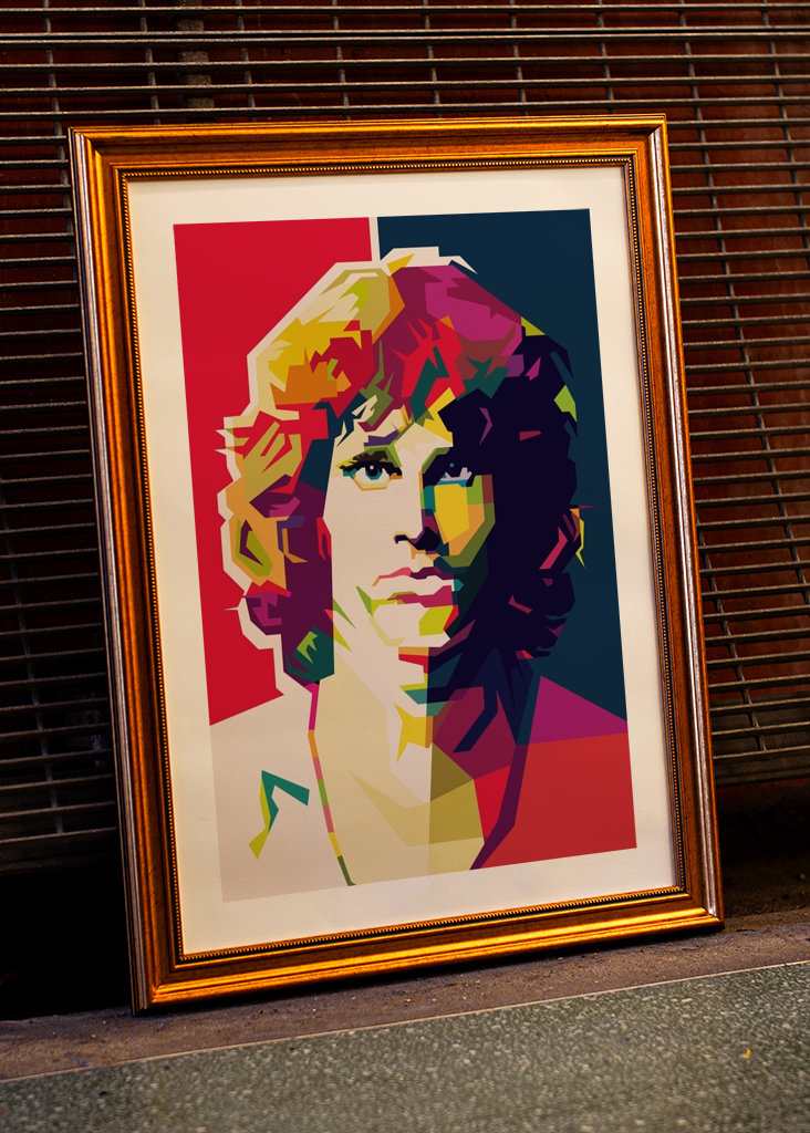 Jim Morrison Popkunst