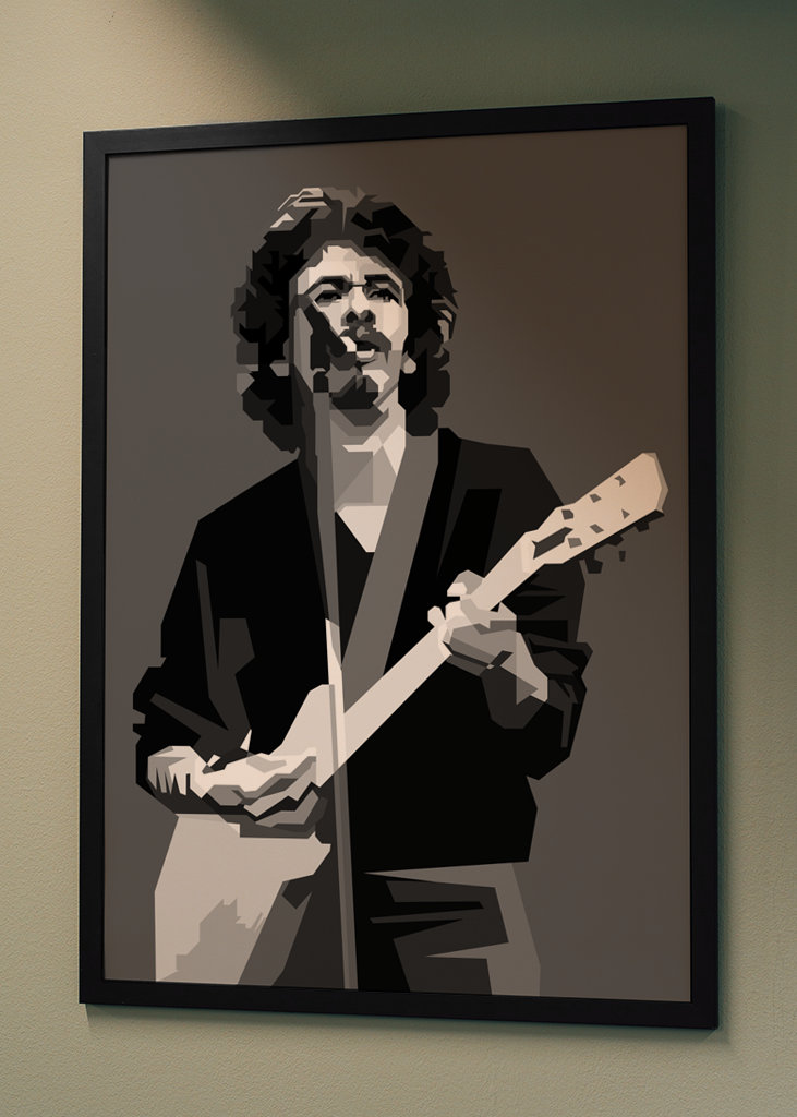 Carlos Santana Music Poster