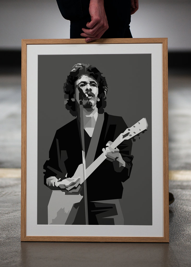 Carlos Santana Music Poster