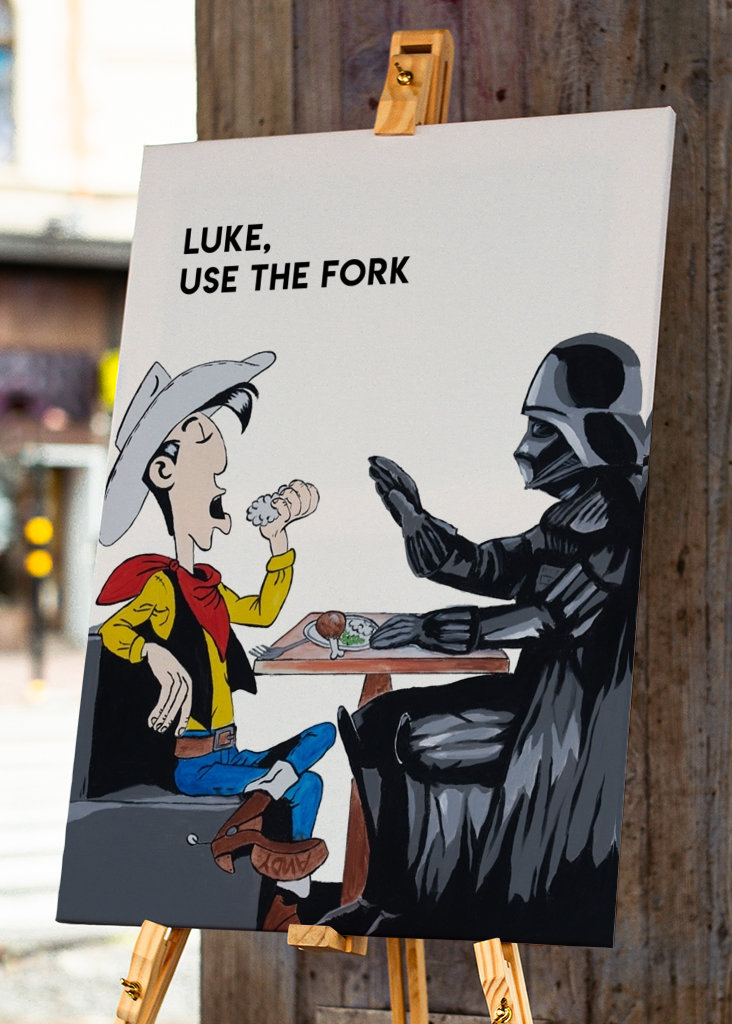 Verwenden Sie die Gabel