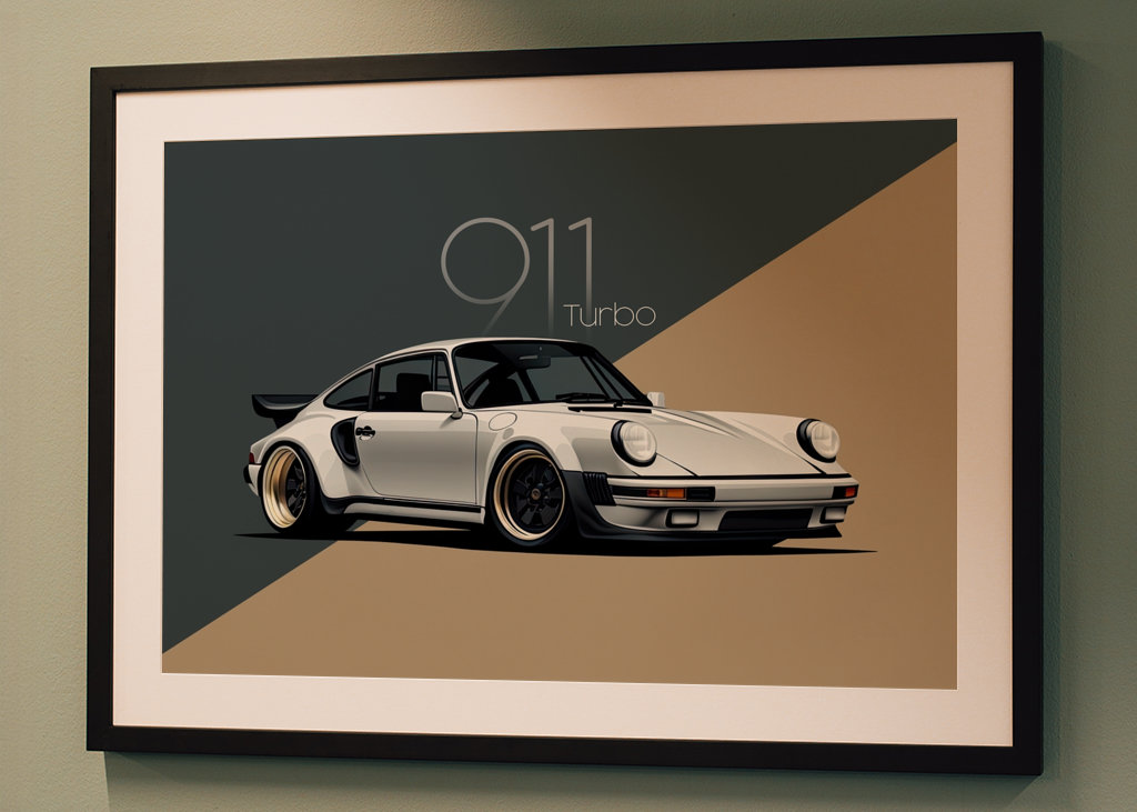 Porsche 911 80's turbo