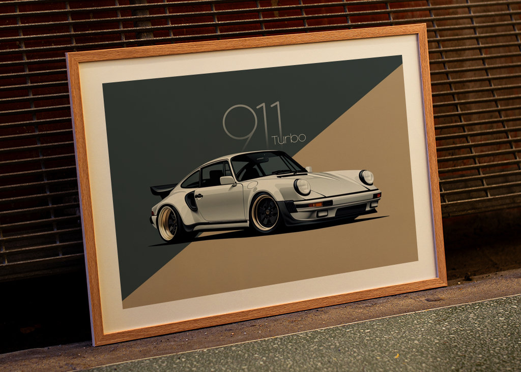 Porsche 911 80's turbo