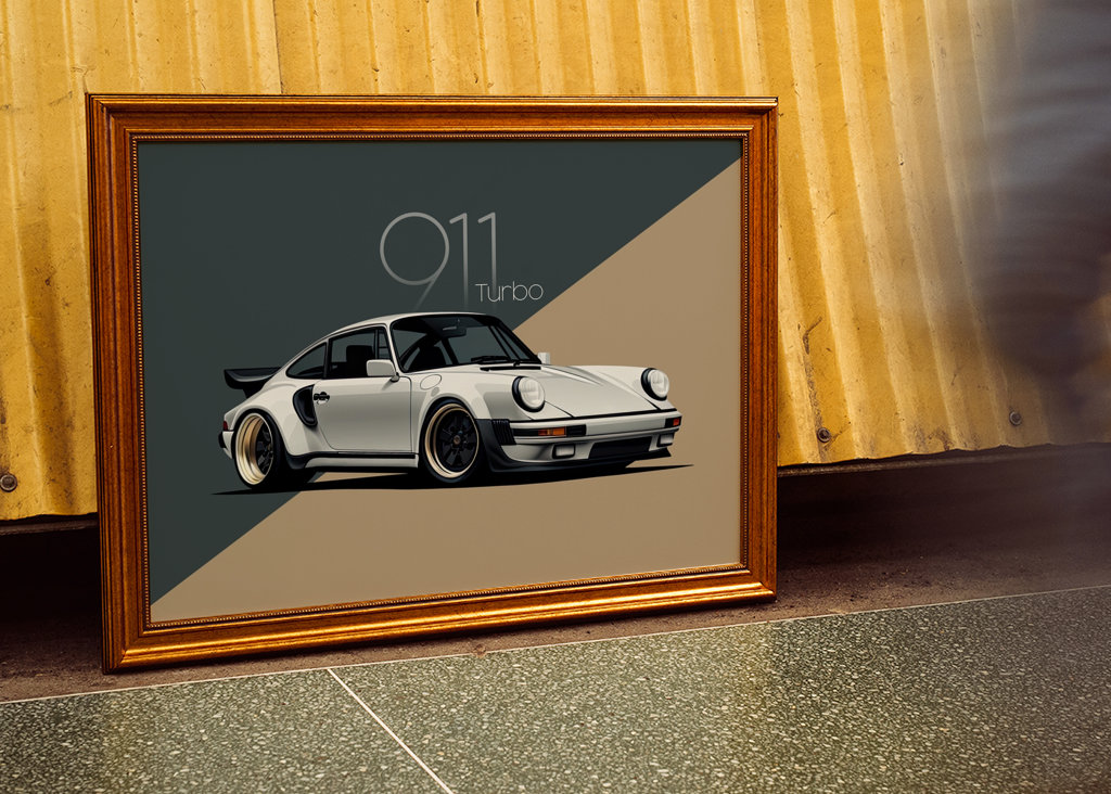 Porsche 911 80's turbo