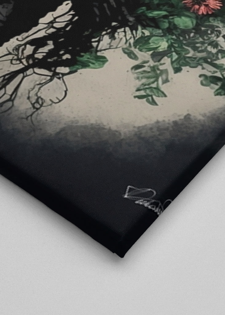 Mensajero de flores x Banksy