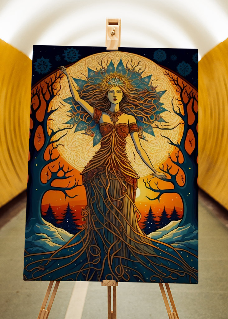 Diosa de la naturaleza