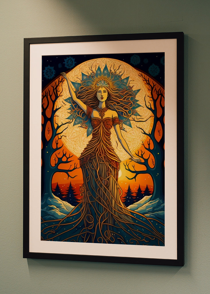 Diosa de la naturaleza