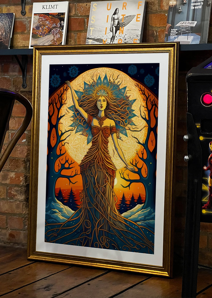 Diosa de la naturaleza