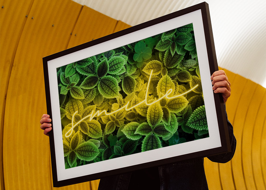 A picture with emotion "smile„