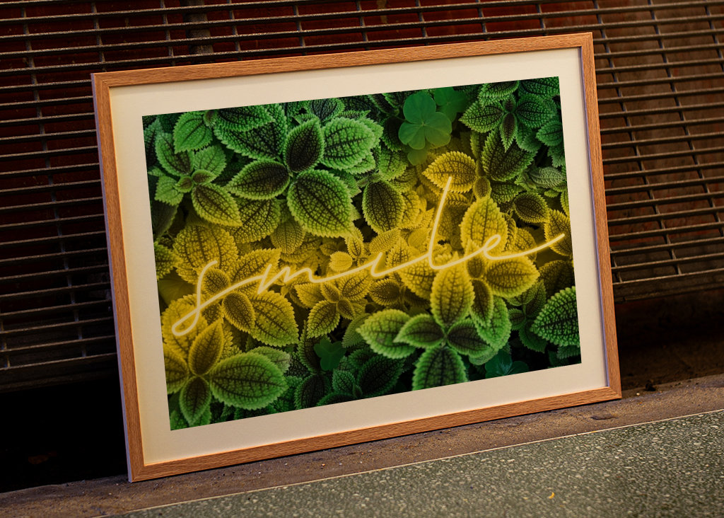 A picture with emotion "smile„