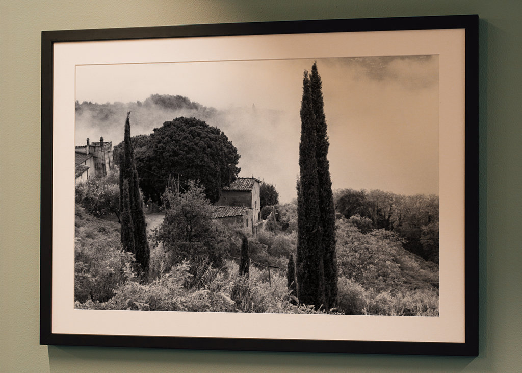 Niebla en la Toscana