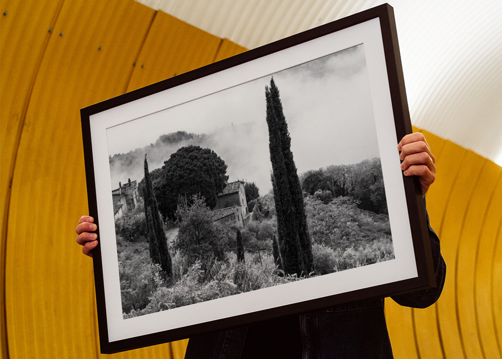 Niebla en la Toscana