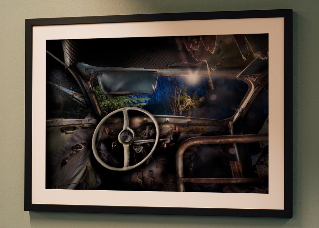 UFO-Absturz im Wald, 