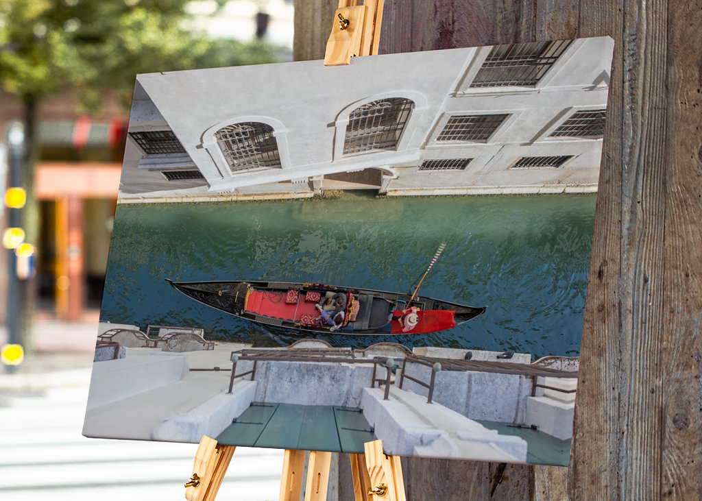 Gondola ride in Venice