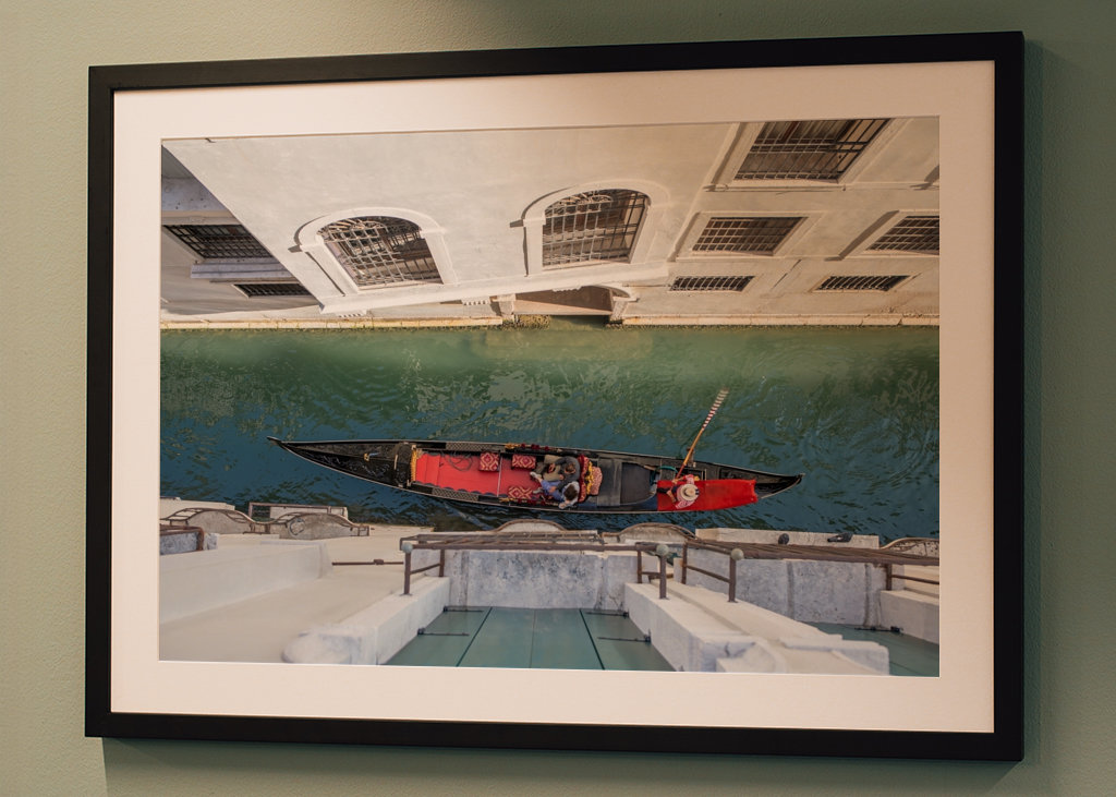 Gondola ride in Venice