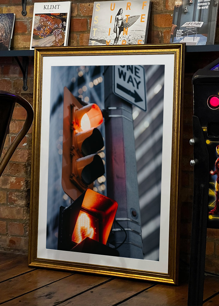 Feux de circulation au centre-ville