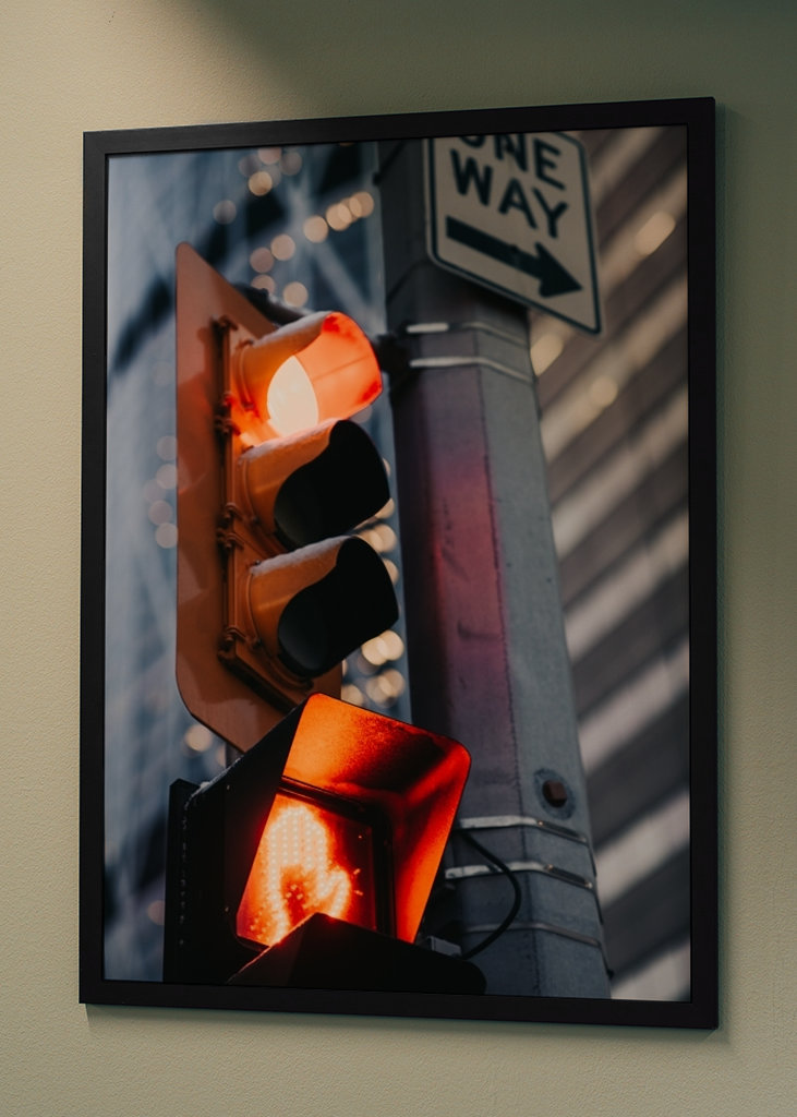 Feux de circulation au centre-ville