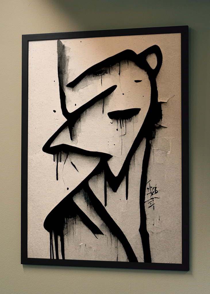 Travail au trait x Banksy