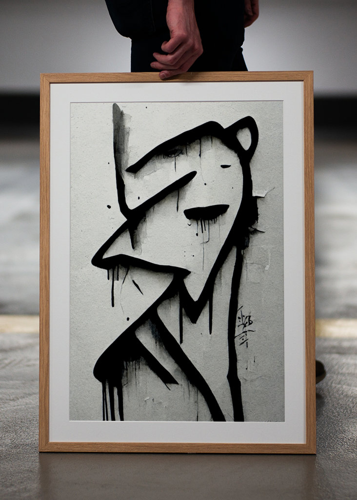 Travail au trait x Banksy