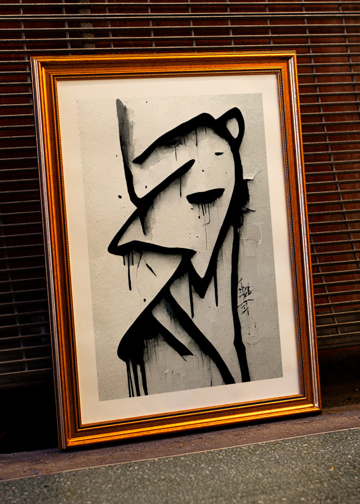 Travail au trait x Banksy