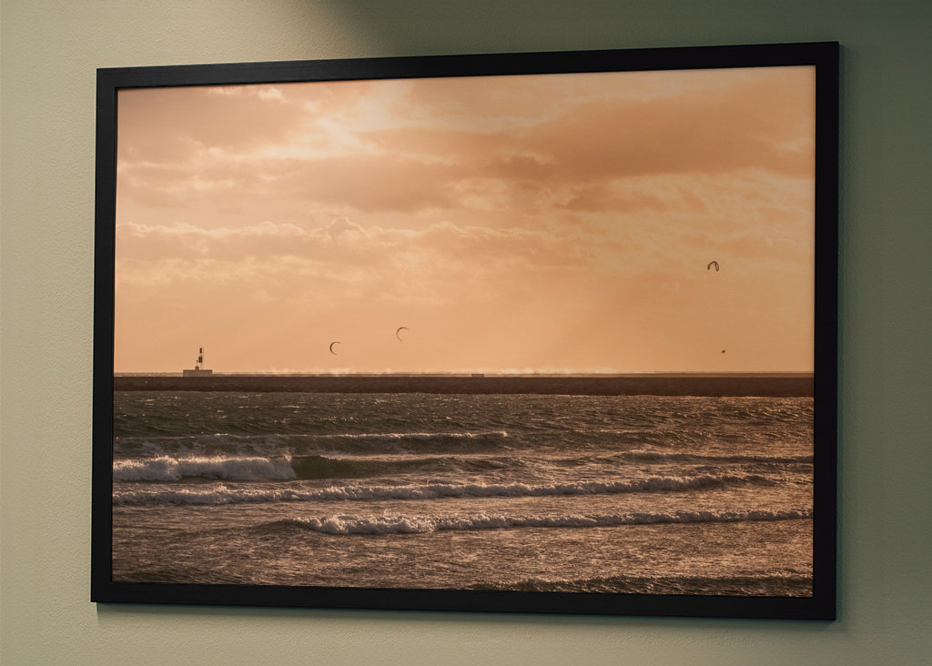 Zimní kitesurfing II