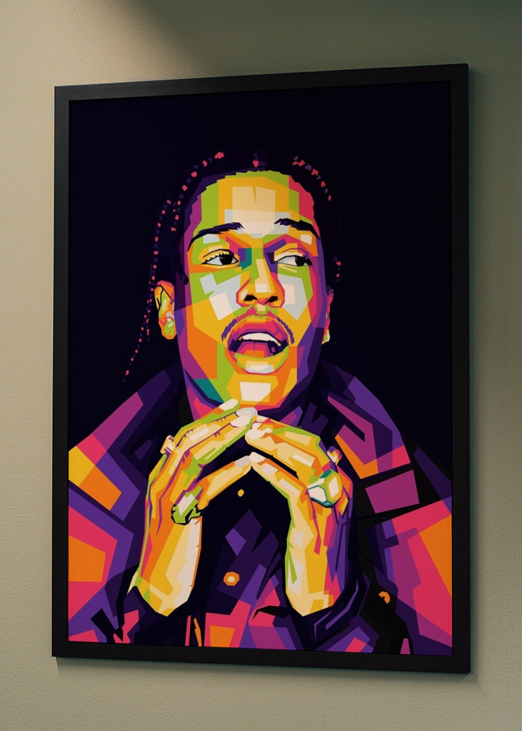 Travis Scott, rapero estadounidense.