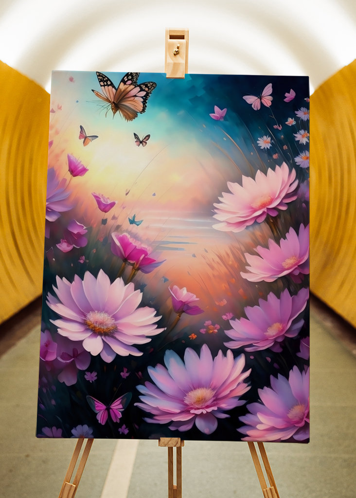 Marguerite dans le jardin