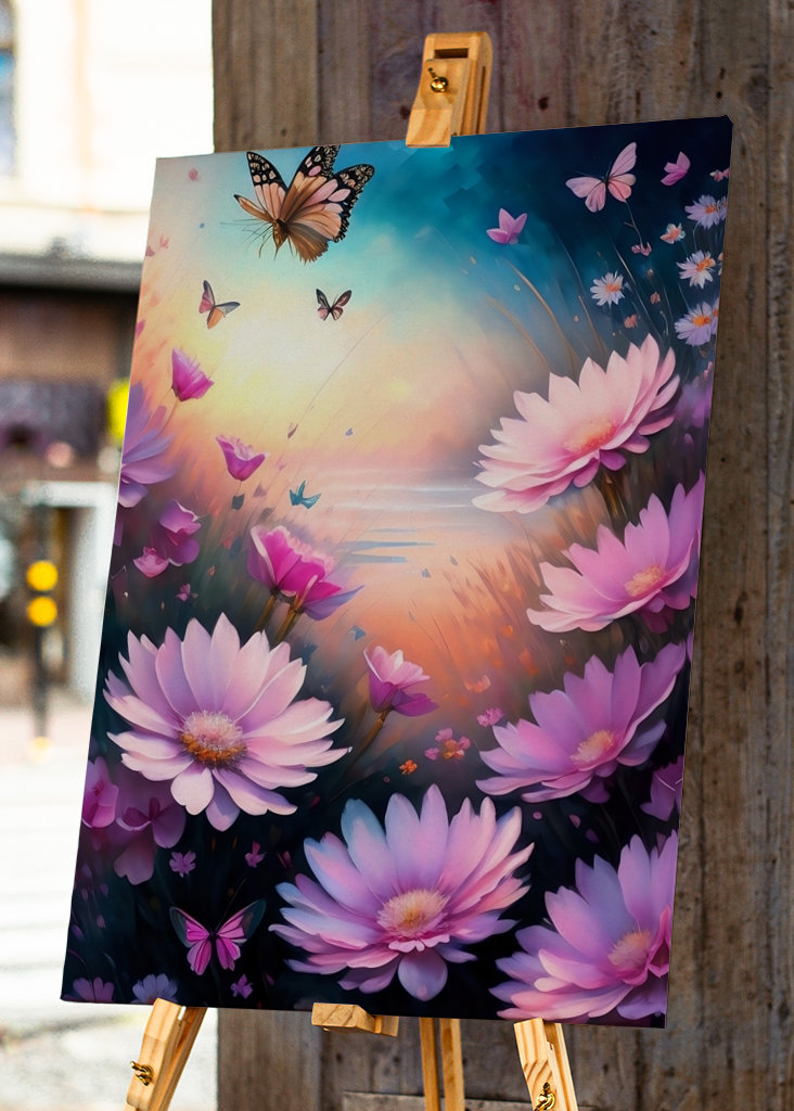 Marguerite dans le jardin