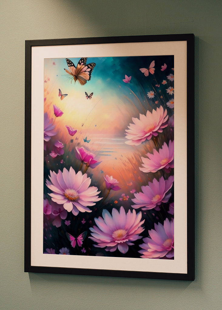 Marguerite dans le jardin