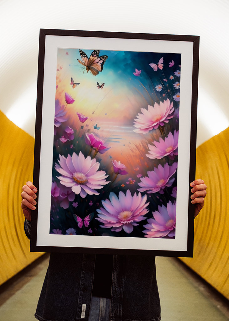 Marguerite dans le jardin