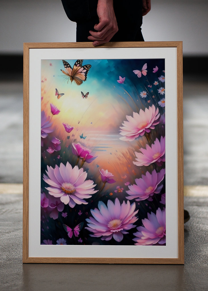 Marguerite dans le jardin