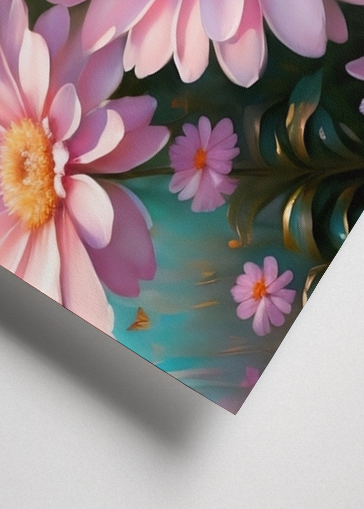 Marguerite et papillon