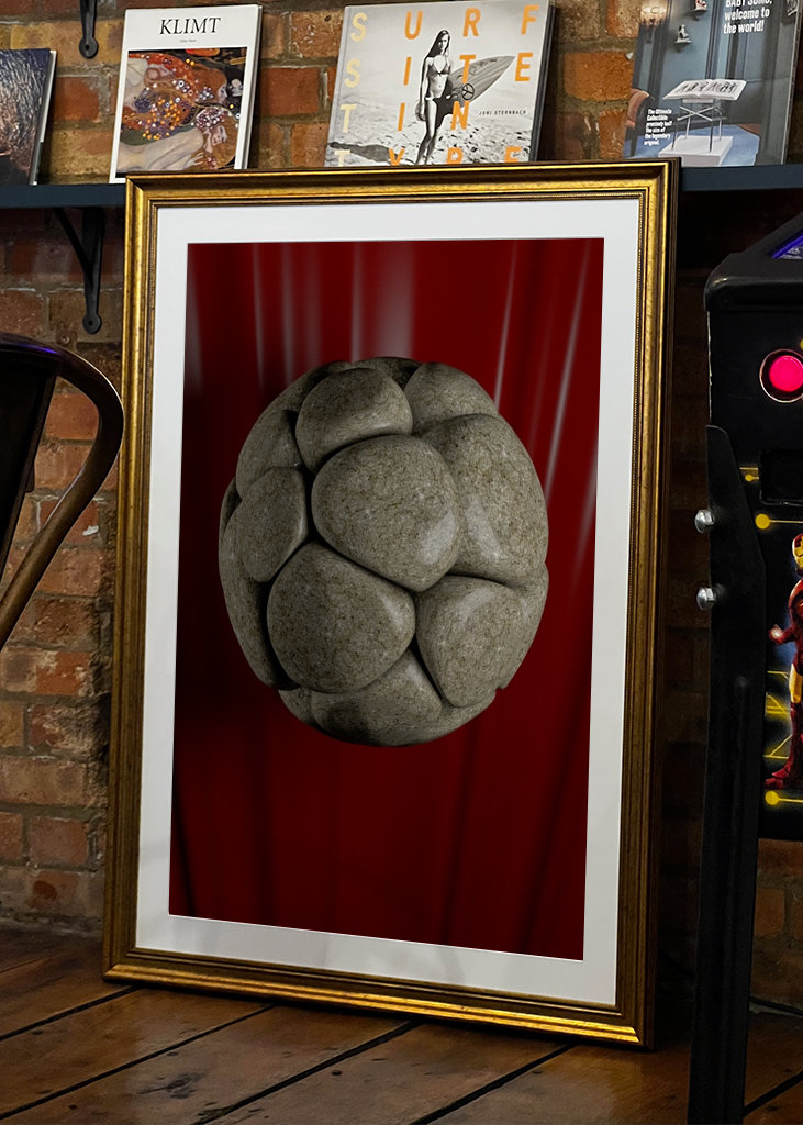 Sphère de géométrie de pierre