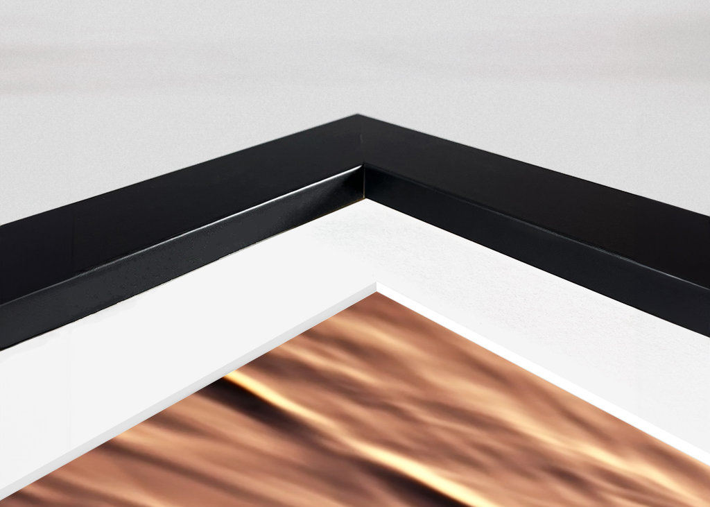 Bord de plage au coucher du soleil