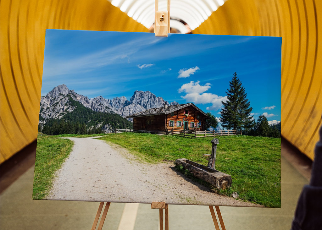 Litzlalm avec cabane