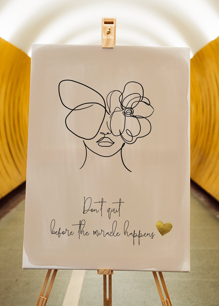 N’abandonnez pas avant le miracle 