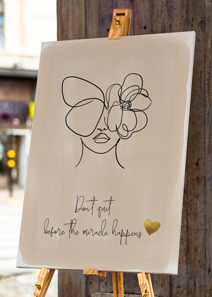 N’abandonnez pas avant le miracle 