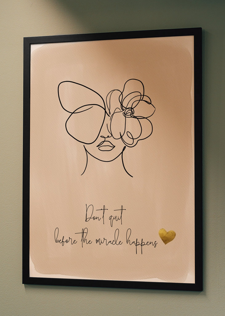 N’abandonnez pas avant le miracle 