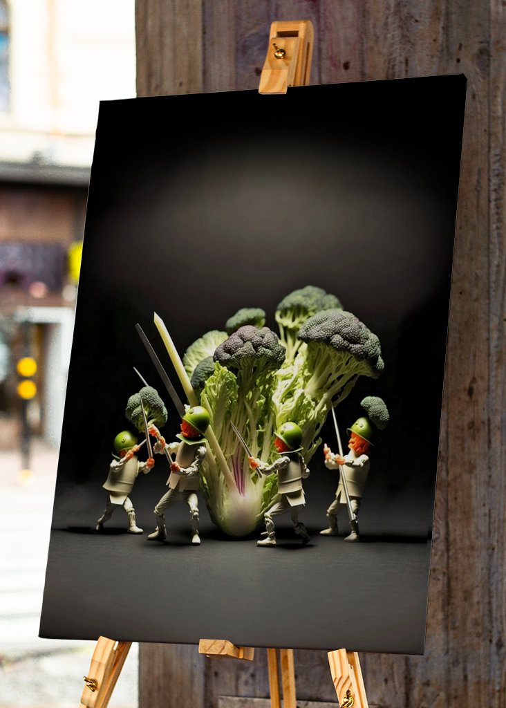 Vegetable warriors