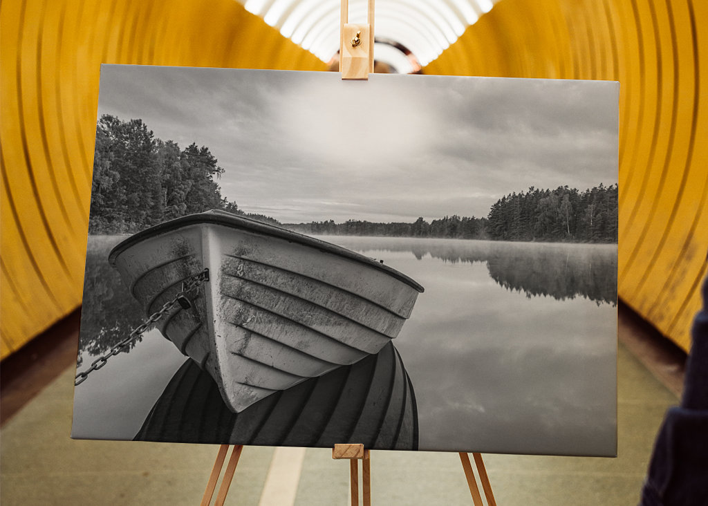 Bateau à morgondimman
